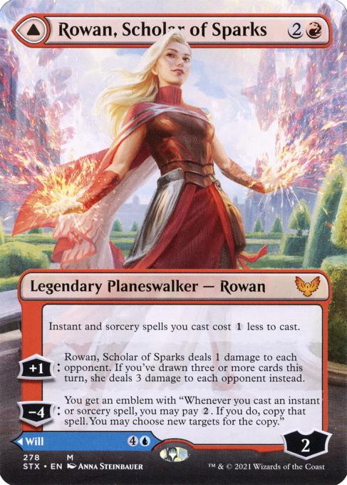 Rowan, Scholar of Sparks // Will, Scholar of Frost