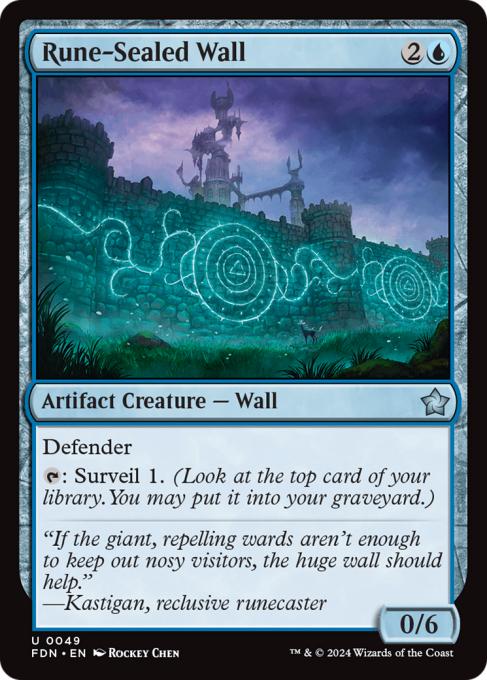 Rune-Sealed Wall