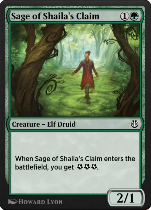 Sage of Shaila's Claim