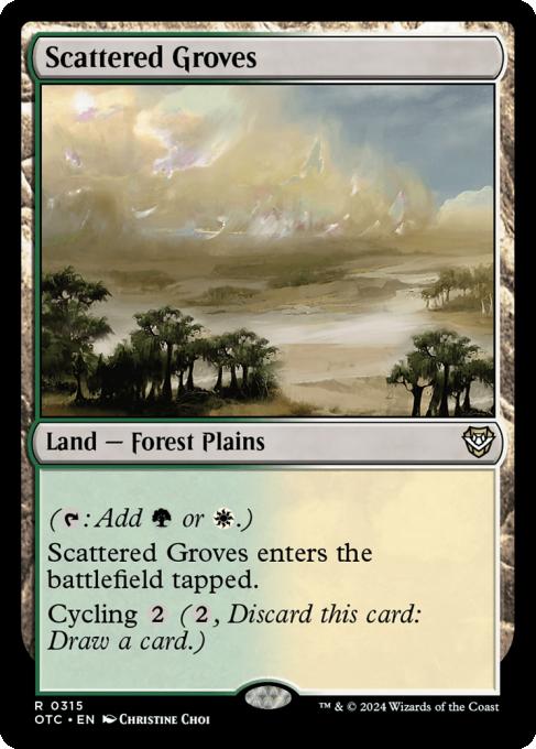 Scattered Groves