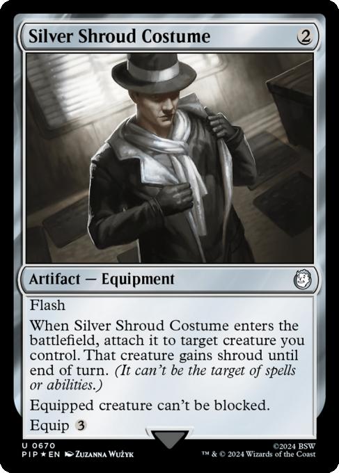 Silver Shroud Costume