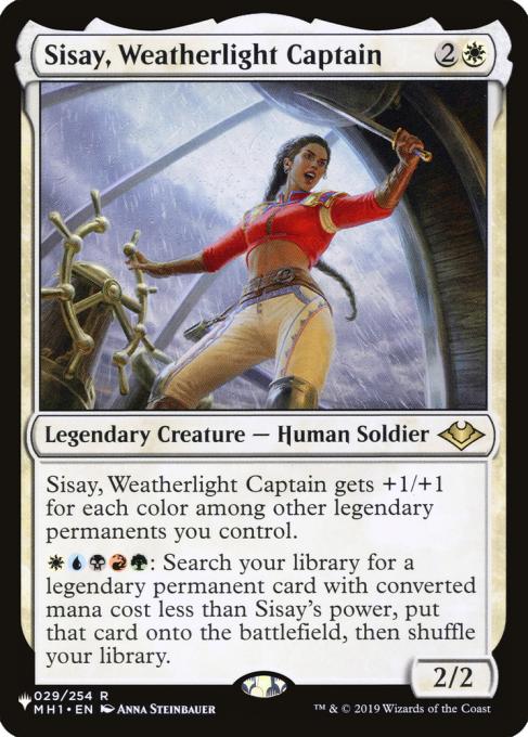 Sisay, Weatherlight Captain