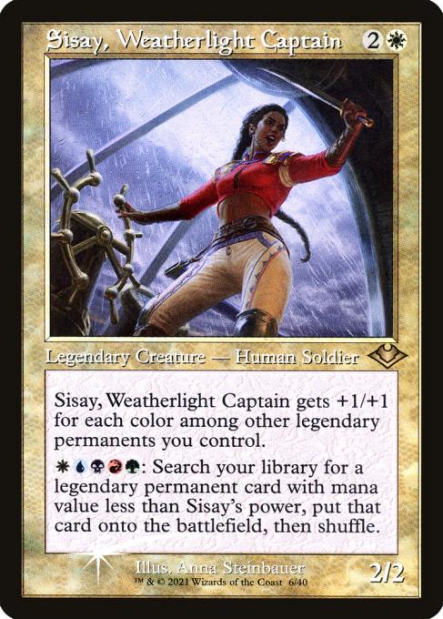 Sisay, Weatherlight Captain