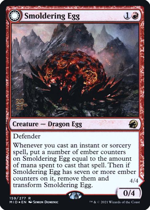 Smoldering Egg // Ashmouth Dragon