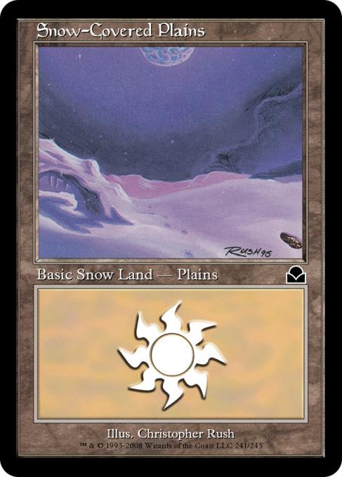 Snow-Covered Plains