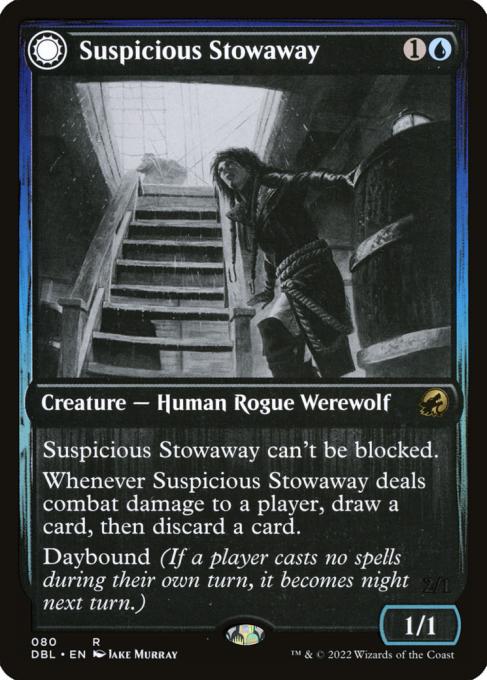 Suspicious Stowaway // Seafaring Werewolf