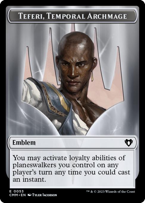 Teferi, Temporal Archmage Emblem