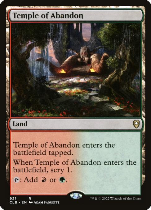 Temple of Abandon