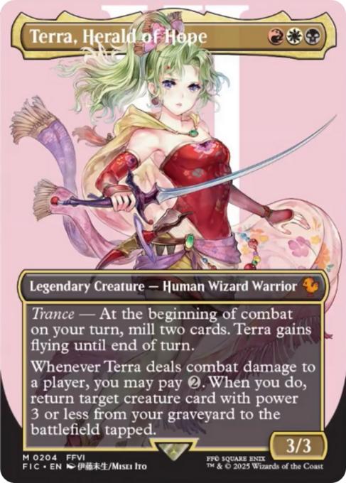 Terra, Herald of Hope