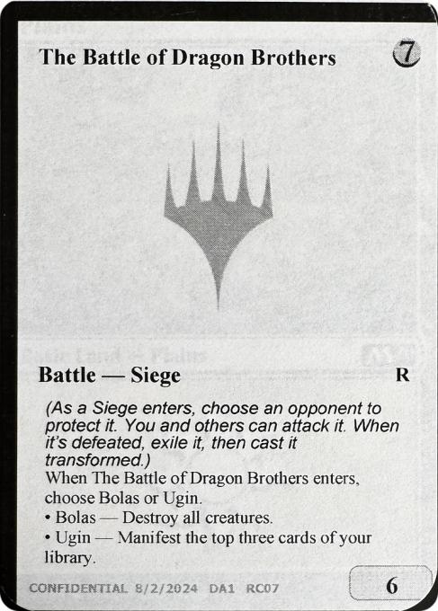 The Battle of Dragon Brothers // Fate Reforged