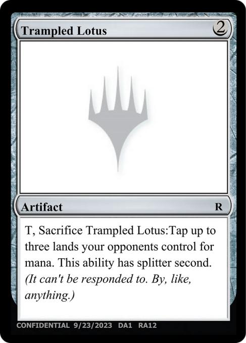 Trampled Lotus