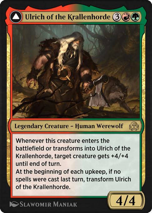 Ulrich of the Krallenhorde // Ulrich, Uncontested Alpha