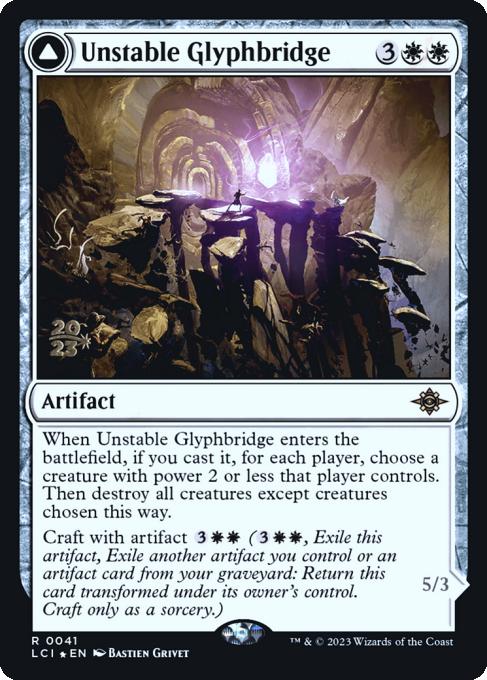 Unstable Glyphbridge // Sandswirl Wanderglyph