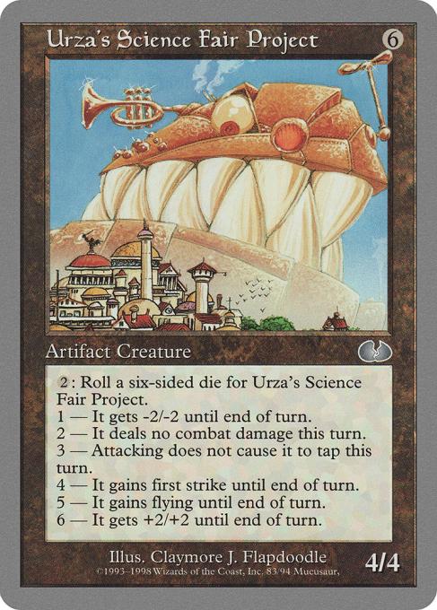 Urza's Science Fair Project