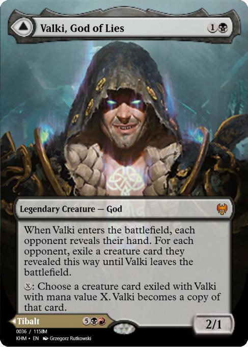 Valki, God of Lies // Tibalt, Cosmic Impostor