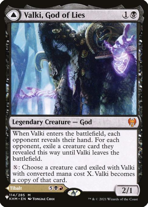 Valki, God of Lies // Tibalt, Cosmic Impostor