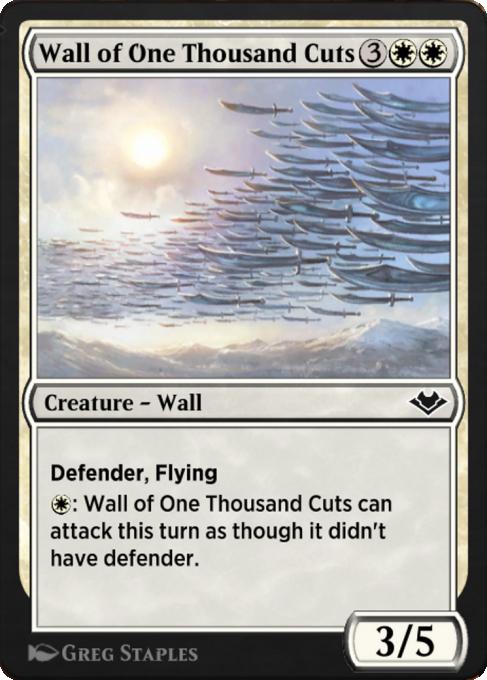 Wall of One Thousand Cuts