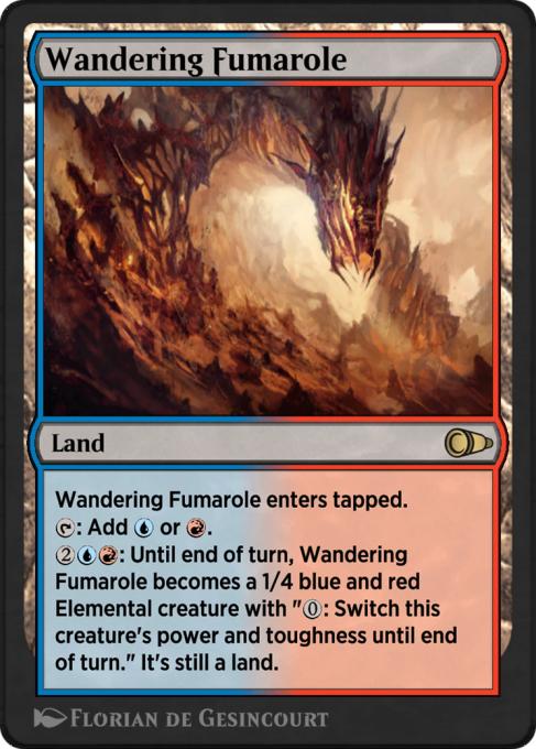 Wandering Fumarole