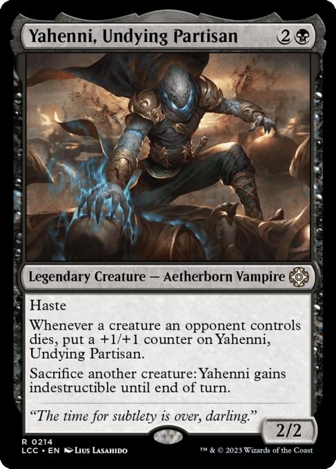 Yahenni, Undying Partisan