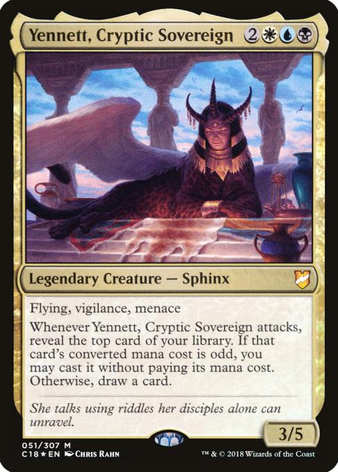 Yennett, Cryptic Sovereign