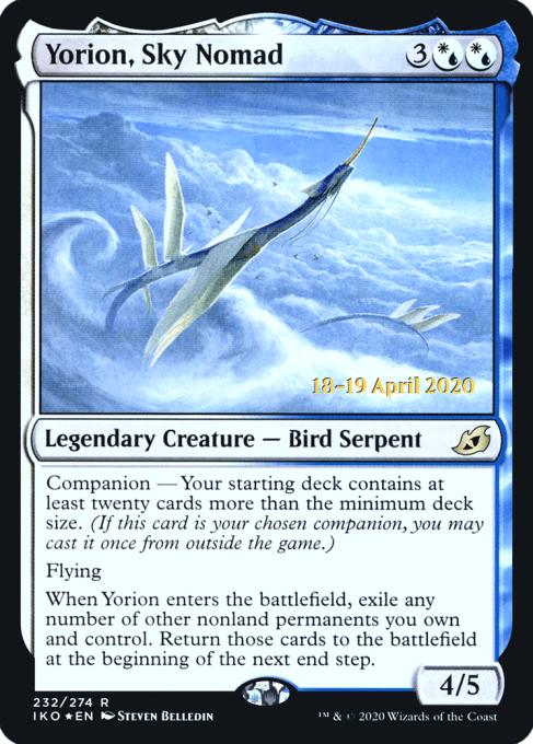 Yorion, Sky Nomad