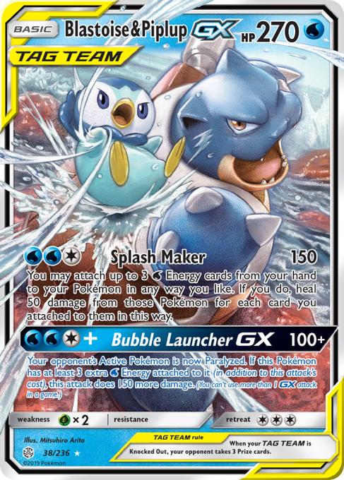 Blastoise & Piplup-GX