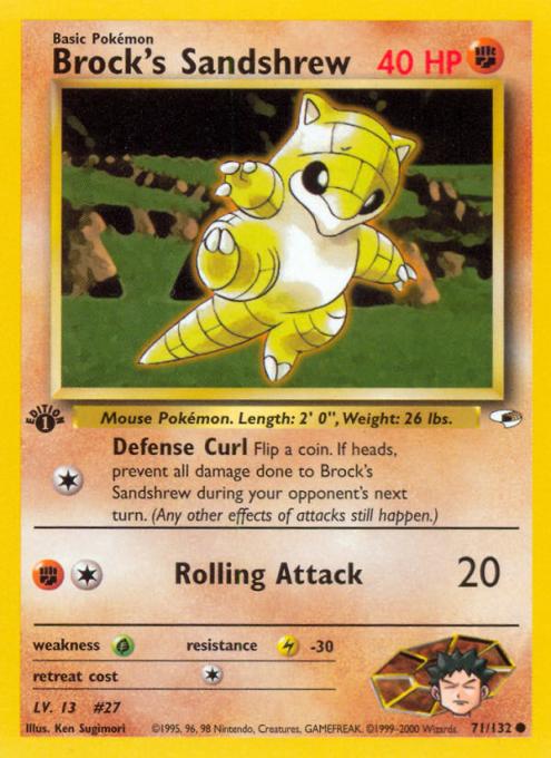 Brock's Sandshrew