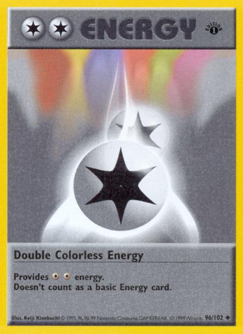 Double Colorless Energy