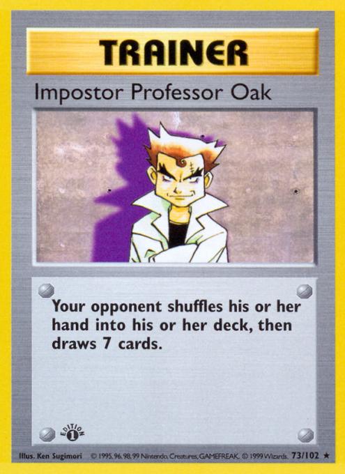 Impostor Professor Oak