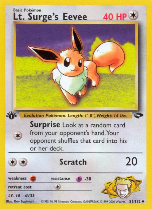 Lt. Surge's Eevee