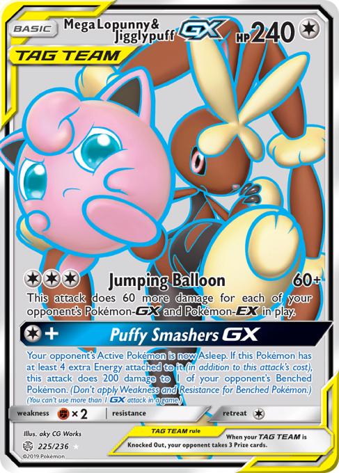 Mega Lopunny & Jigglypuff-GX