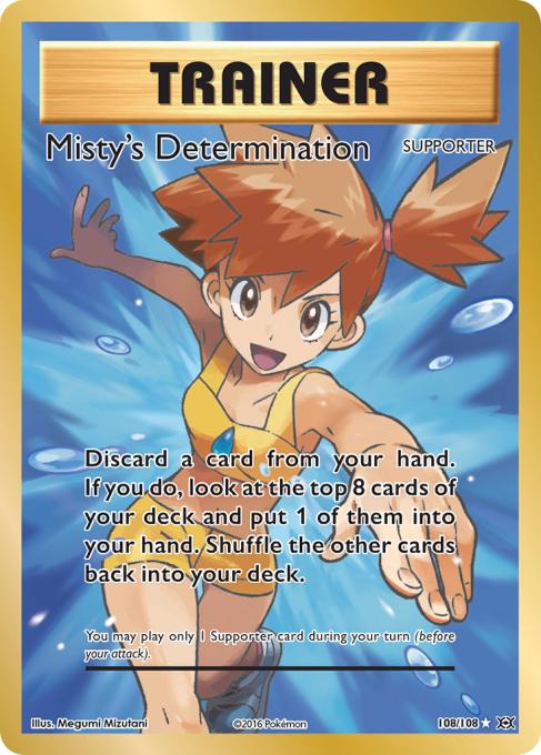 Misty's Determination