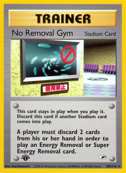 No Removal Gym