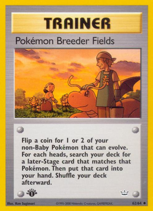 Pokémon Breeder Fields