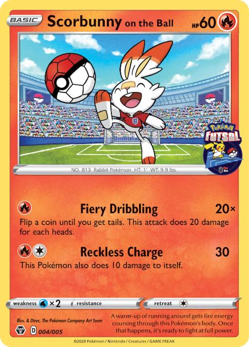 Scorbunny on the Ball