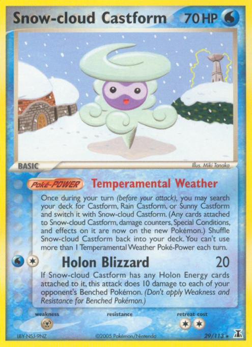 Snow-cloud Castform