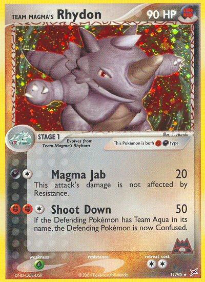 Team Magma's Rhydon