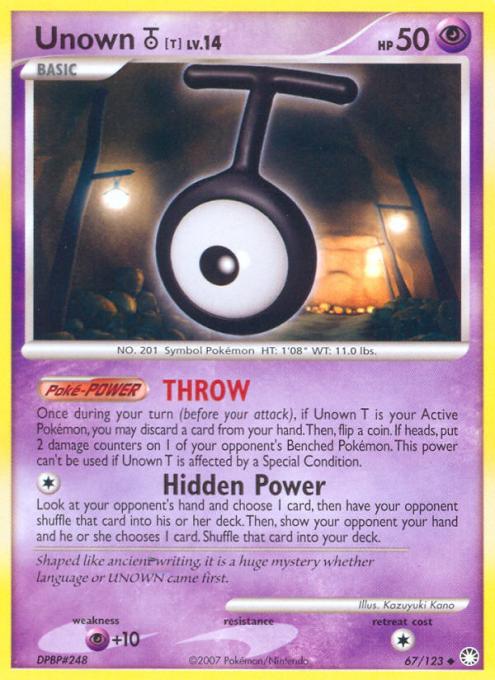 Unown [T]